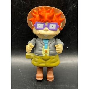 Vintage 1998 Safari Chuckie 3.75 Burger King Wind Up Action Figure Rugrats Movie